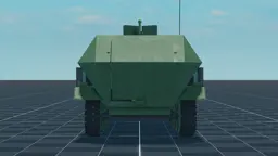 Sd Kfz 251, back, in Multicrew Tank Combat