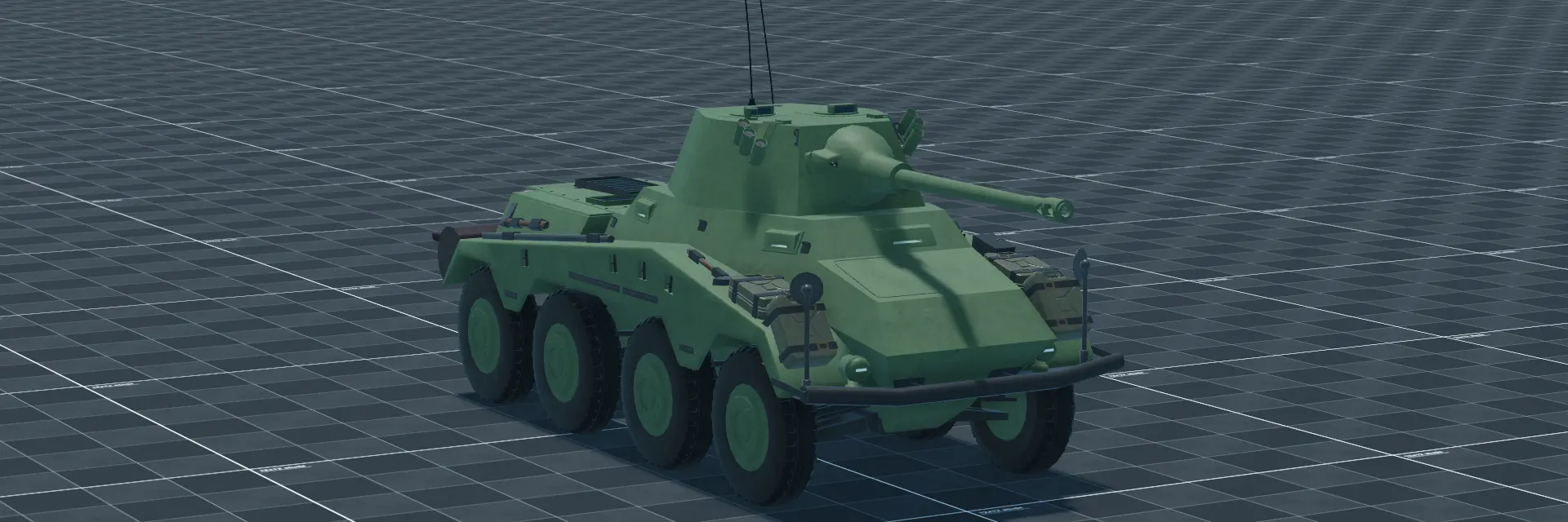 Sd.Kfz.234/2 Puma, perspective banner, in Multicrew Tank Combat