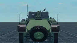 Sd.Kfz.234/4 Pak Puma, back, in Multicrew Tank Combat