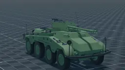 Sd.Kfz.234/4 Pak Puma, perspective, in Multicrew Tank Combat