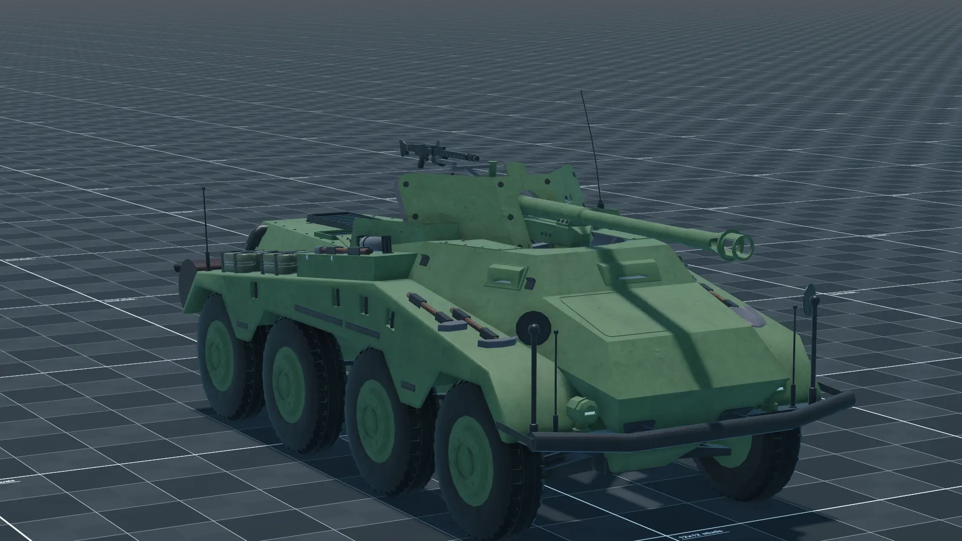 Sd.Kfz.234/4 Pak Puma, perspective, in Multicrew Tank Combat