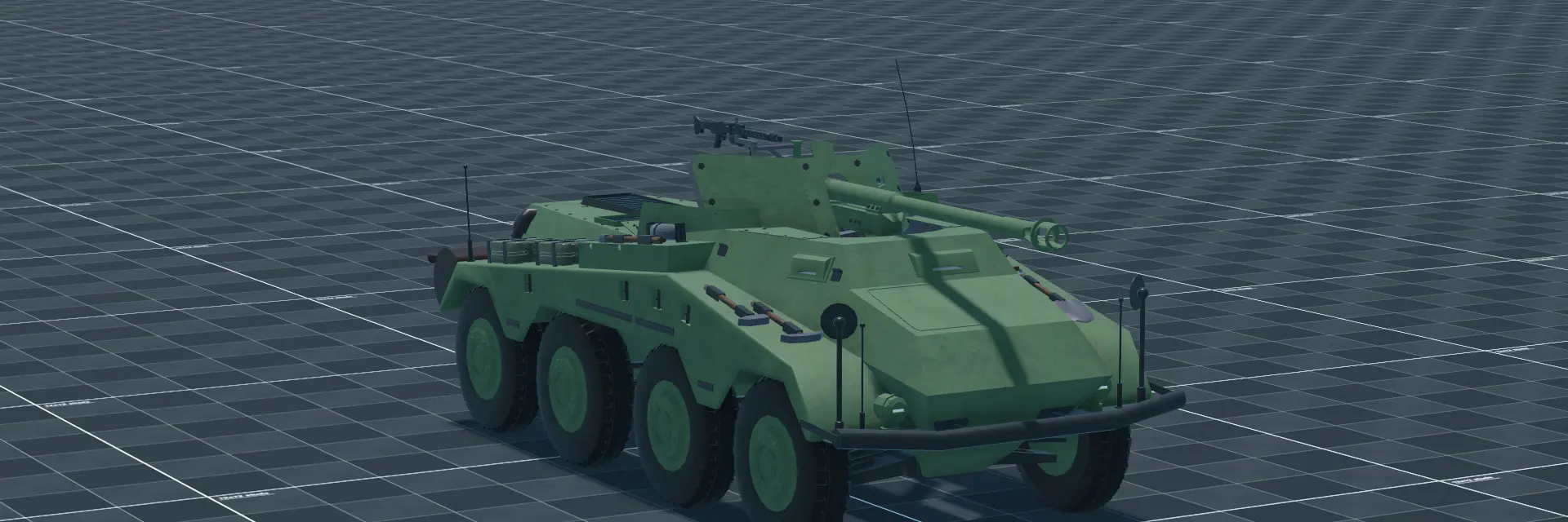 Sd.Kfz.234/4 Pak Puma, perspective banner, in Multicrew Tank Combat