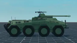 Sd.Kfz.234/4 Pak Puma, right, in Multicrew Tank Combat