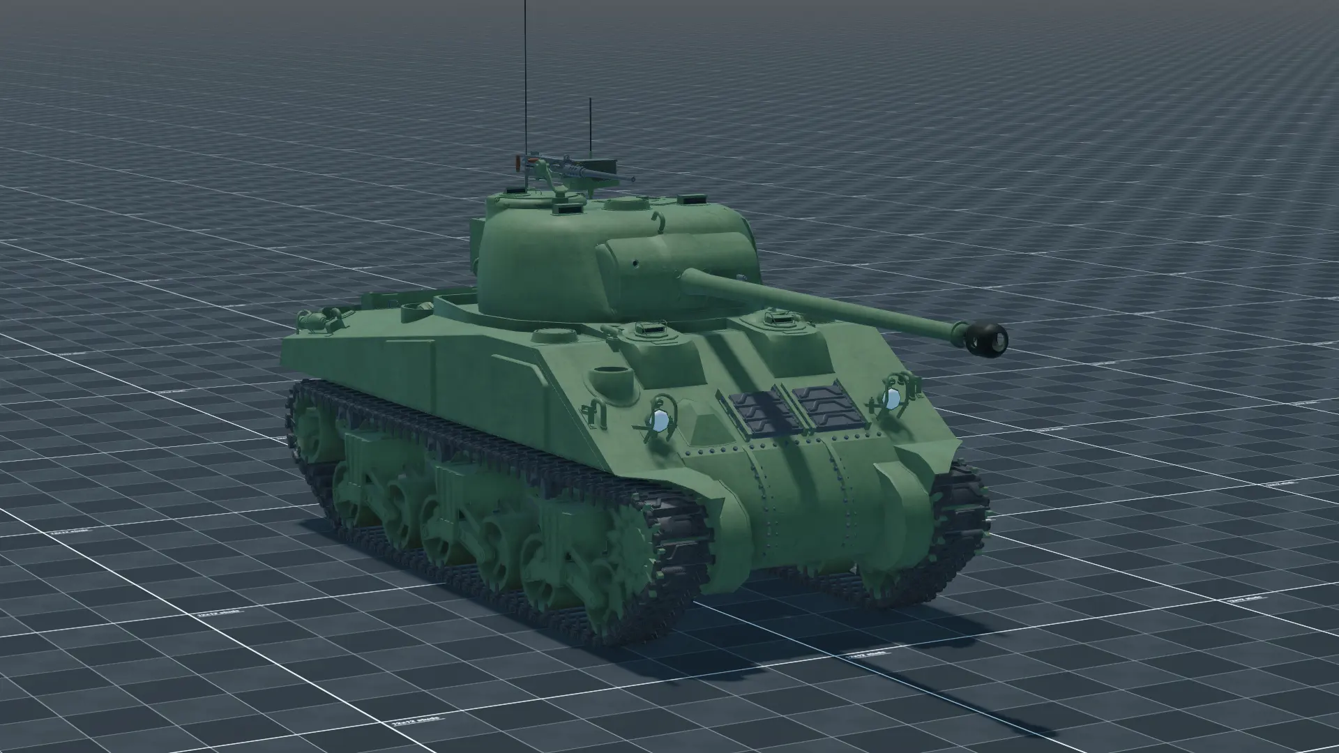Sherman Firefly, perspective, in Multicrew Tank Combat