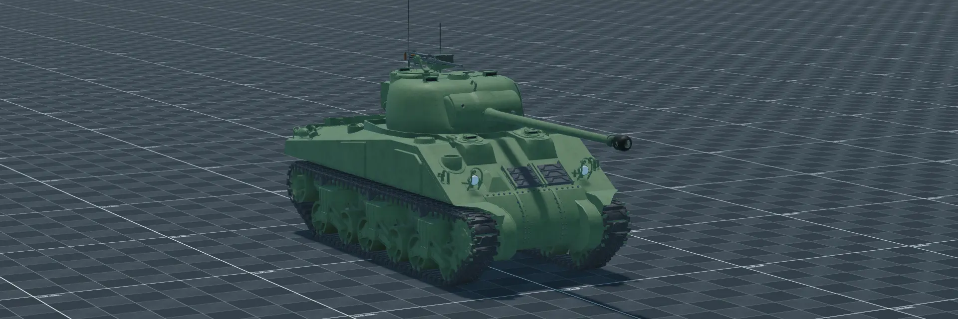 Sherman Firefly, perspective banner, in Multicrew Tank Combat