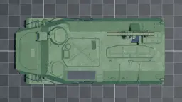 Shturm-S, top, in Multicrew Tank Combat