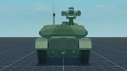 Soleiman-402, back, in Multicrew Tank Combat