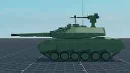 Soleiman-402, left, in Multicrew Tank Combat