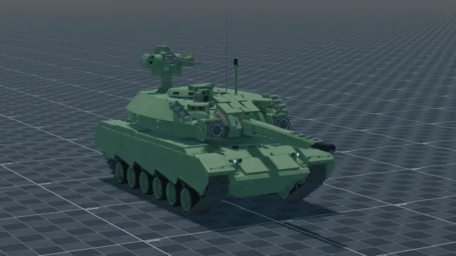 Soleiman-402, perspective, in Multicrew Tank Combat