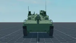 Sprut-SDM1, front, in Multicrew Tank Combat