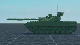 Sprut-SDM1, left, in Multicrew Tank Combat