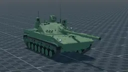 Sprut-SDM1, perspective, in Multicrew Tank Combat