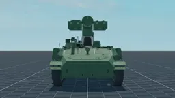 Strela-10, front, in Multicrew Tank Combat