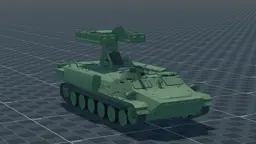 Strela-10, perspective, in Multicrew Tank Combat