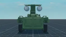 Strela-MLRS, back, in Multicrew Tank Combat