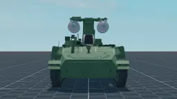 Strela-MLRS, front, in Multicrew Tank Combat