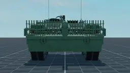 Strv 103C, front, in Multicrew Tank Combat