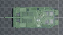 Strv 103C, top, in Multicrew Tank Combat