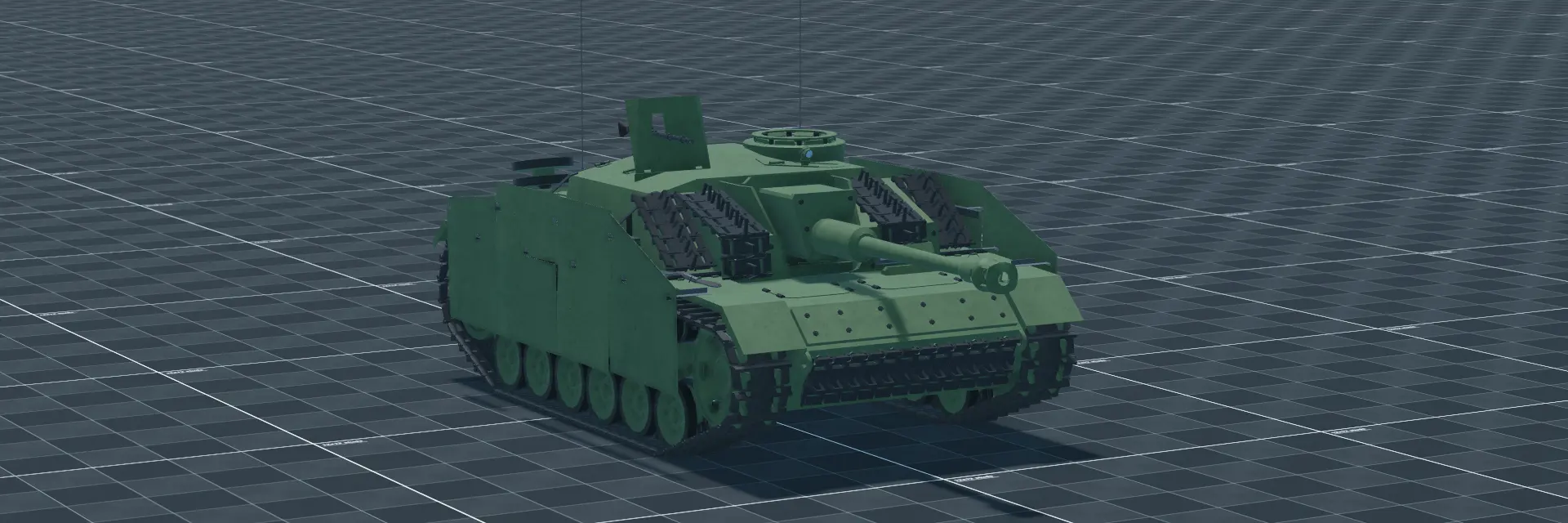 StuG III G, perspective banner, in Multicrew Tank Combat