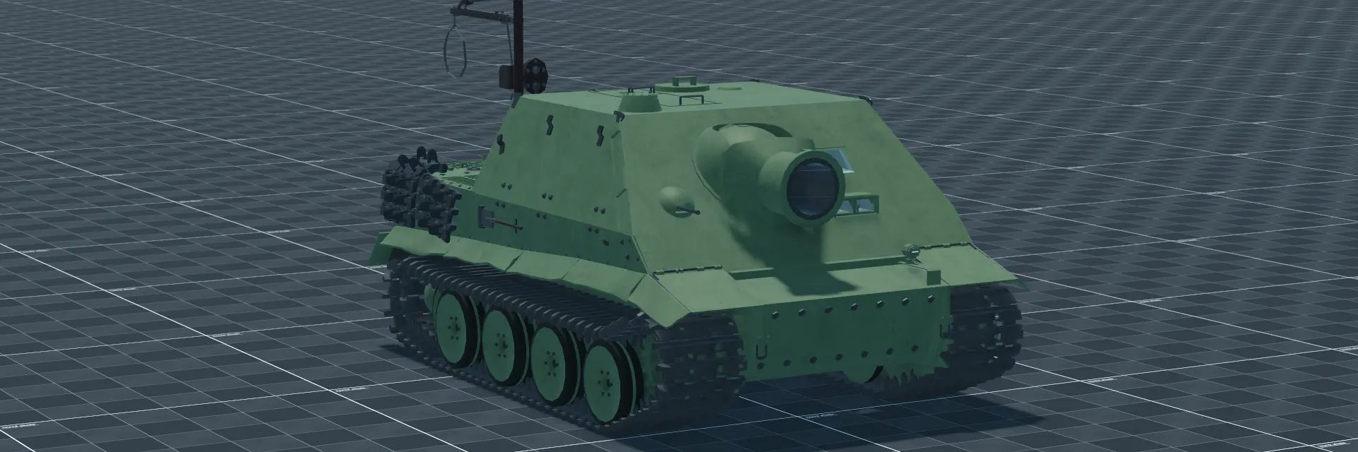 Sturmtiger, perspective banner, in Multicrew Tank Combat