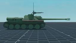 SU-122P, right, in Multicrew Tank Combat