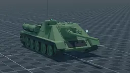 SU-85M, perspective, in Multicrew Tank Combat