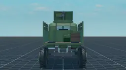 Supply Truck, back, in Multicrew Tank Combat