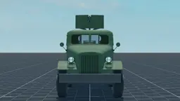 Supply Truck, front, in Multicrew Tank Combat