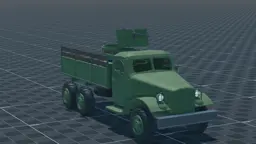 Supply Truck, perspective, in Multicrew Tank Combat