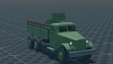 Supply Truck, perspective, in Multicrew Tank Combat