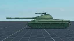 T-10M, left, in Multicrew Tank Combat