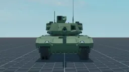 T-14 Armata, front, in Multicrew Tank Combat