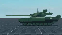 T-14 Armata, left, in Multicrew Tank Combat