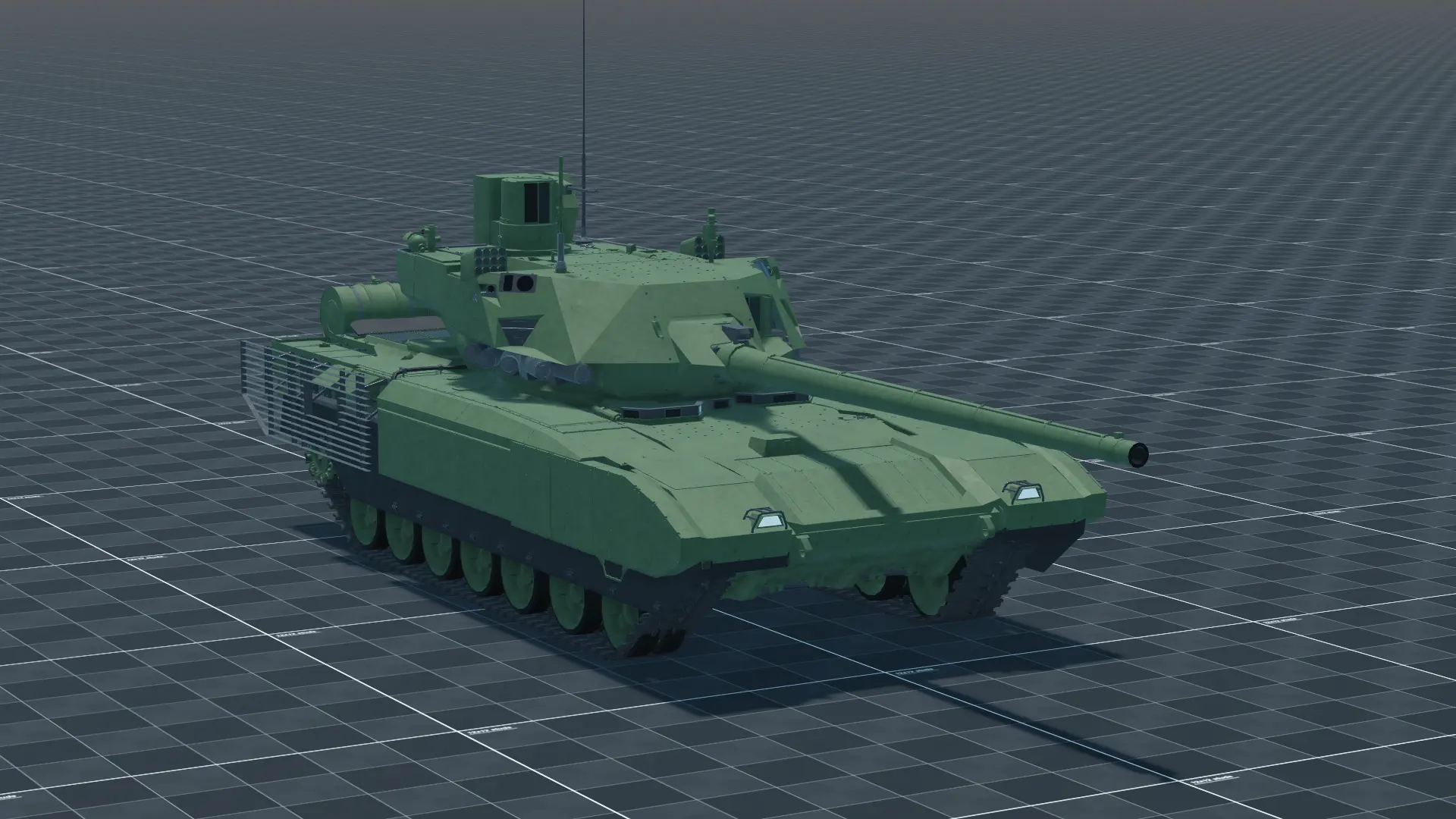 T-14 Armata, perspective, in Multicrew Tank Combat