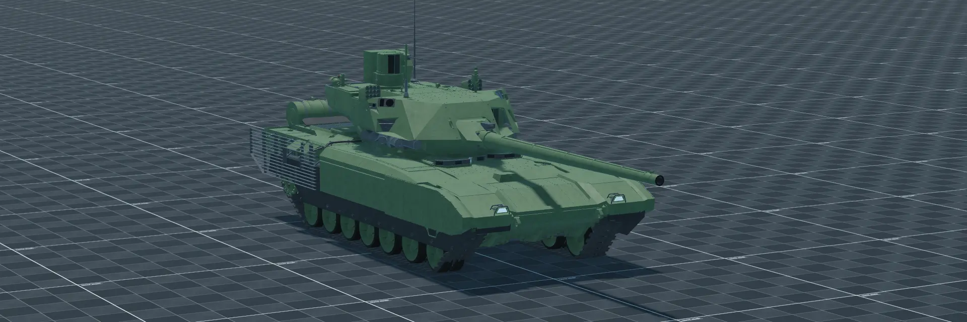 T-14 Armata, perspective banner, in Multicrew Tank Combat