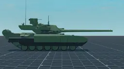T-14 Armata, right, in Multicrew Tank Combat