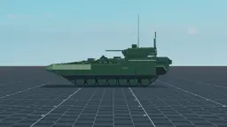 T-15 Armata, left, in Multicrew Tank Combat