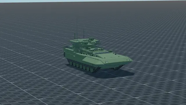 T-15 Armata, perspective, in Multicrew Tank Combat