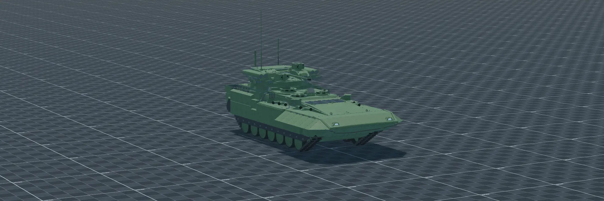 T-15 Armata, perspective banner, in Multicrew Tank Combat