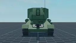 T-34-122, front, in Multicrew Tank Combat