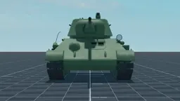T-34-57, front, in Multicrew Tank Combat