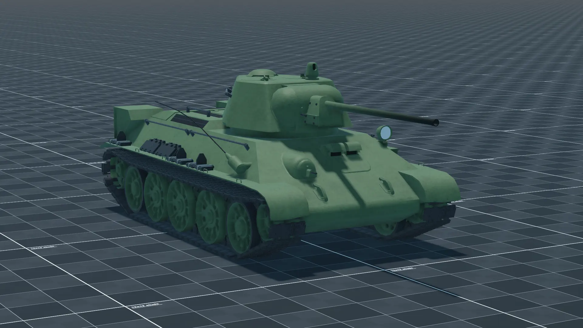 T-34-57, perspective, in Multicrew Tank Combat