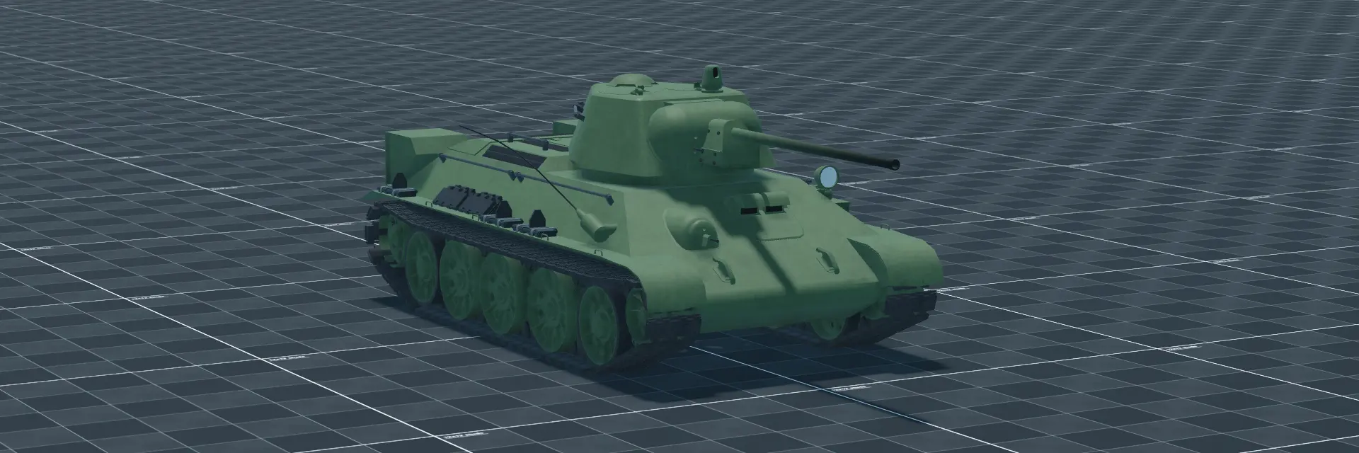 T-34-57, perspective banner, in Multicrew Tank Combat