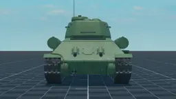 T-34-85, back, in Multicrew Tank Combat