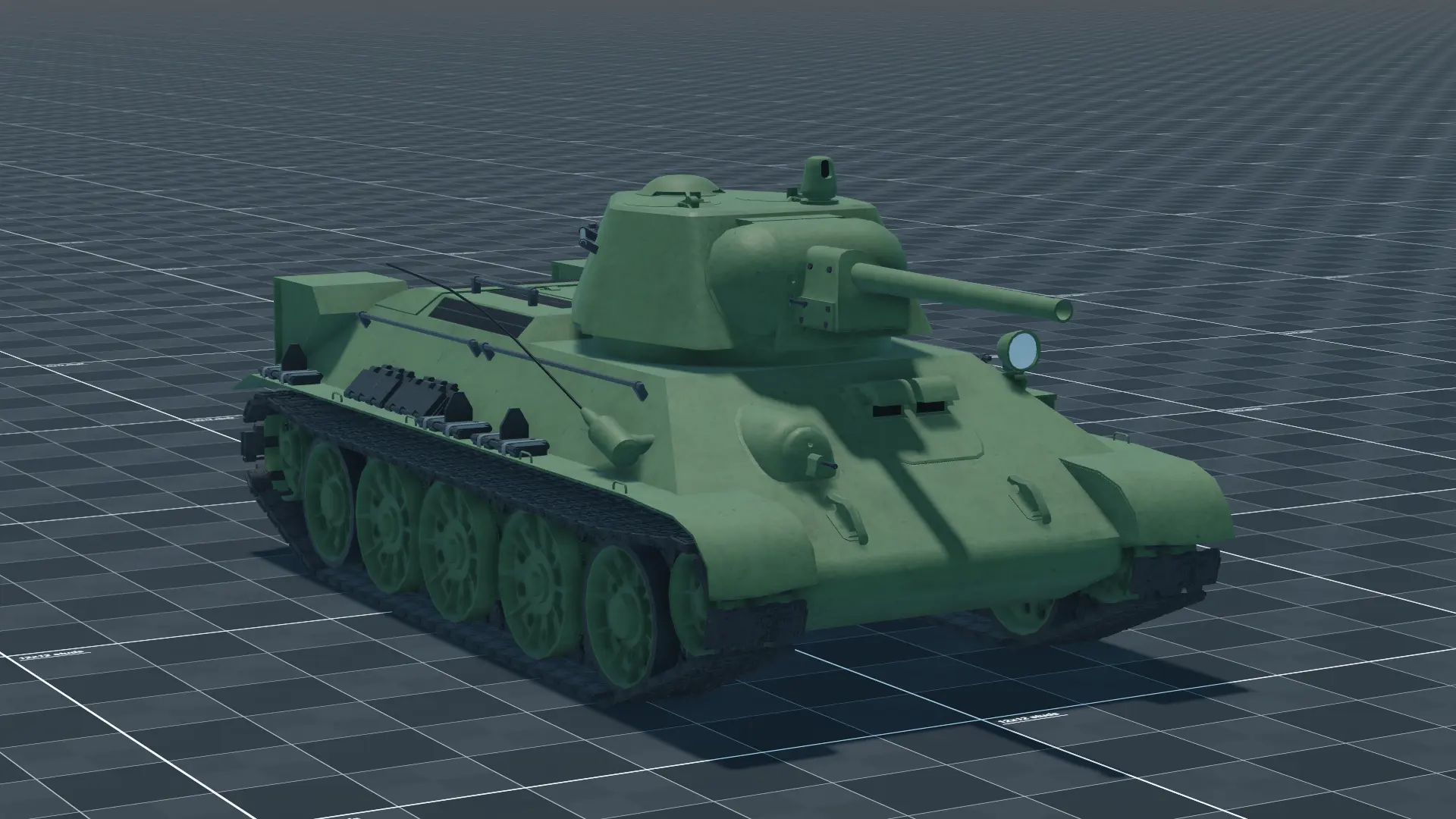 T-34, perspective, in Multicrew Tank Combat