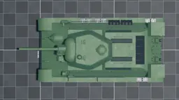 T-34, top, in Multicrew Tank Combat