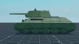 T-34E, left, in Multicrew Tank Combat