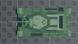 T-34E, top, in Multicrew Tank Combat