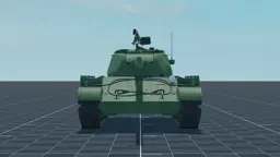 T-44-100, front, in Multicrew Tank Combat