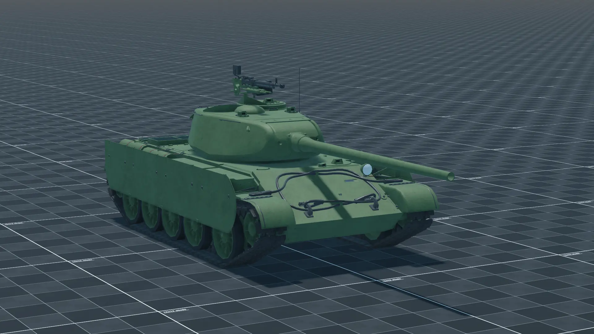 T-44-100, perspective, in Multicrew Tank Combat